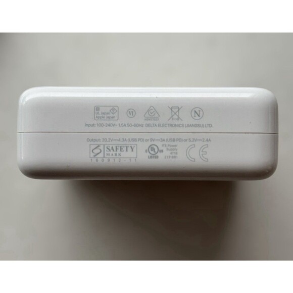 GENUINE Original APPLE 87W A1719 USB-C Power Adapter Charger - Picture 3 of 3